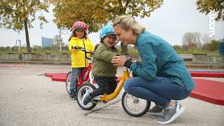 How to teach a child to ride a balance bike  woom bikes [upl. by Omland]