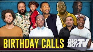 J Cole Khaled amp Asahd John Legend TI amp More Call Big Boy on His Birthday [upl. by Etireugram]