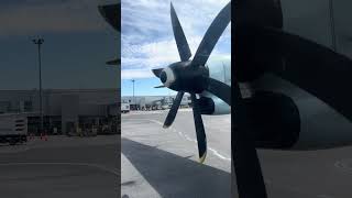 De Havilland Dash 8400 Propeller 20240529 AC 7969 YUL → YTZ 4K [upl. by Ettesel]