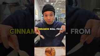 I Tried The Cinnamon Roll From Ikea In Calgary Alberta [upl. by Alrrats]