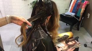 Reverse Balayage  Hair Tutorial [upl. by Ehcar]