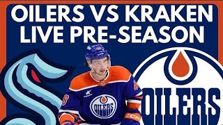 Oilers vs Kraken Preseason Showdown Highlights [upl. by Flatto718]