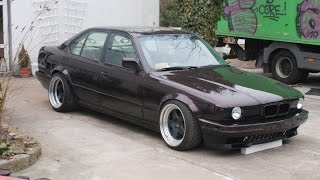 Gtunit M30 E34 535i turbo drift burnout 07 bar [upl. by Campagna]