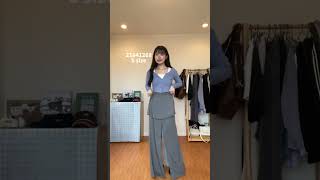 スカートズボン可愛いすぎ！春夏たくさん穿いてやる！キラ韓国ファッション shein fashion ootd outfit 今日のコーデ [upl. by Wagshul]