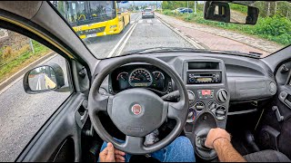 2010 Fiat Panda 11 MPI 54 hp 0100 POV Test Drive 2178 Joe Black [upl. by Yekim573]