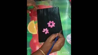 waste material paintingEasy flower painting 🎨beginners painting Acrylic colour [upl. by Abbottson]