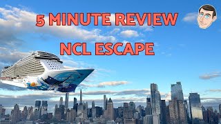 5 Minute Review of NCL Escape  10152023  10222023 [upl. by Slifka766]