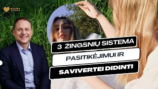 3 žingsnių sistema pasitikėjimui ir savivertei stiprinti [upl. by Ahsiat]