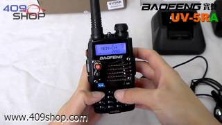 BAOFENG UV5RA New Version Dual Band UV 136174400480Mhz Radio [upl. by Porush301]