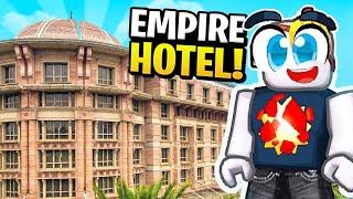 I OPENED A LEVEL 458694420 HOTEL IN ROBLOX  Empire Hotel Tycoon ROBLOX [upl. by Yemane]