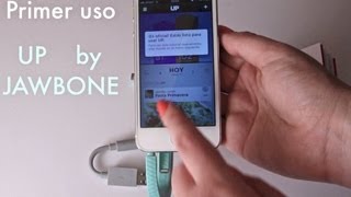 Jawbone UP V2  Review 2013 PRIMER USO Start Up Pulsera UP  Español [upl. by Necila814]