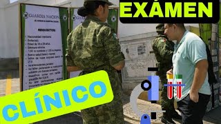 EXÁMEN PARA EL EJÉRCITO MEXICANO O LA GUARDIA NACIONAL EXÁMEN CLÍNICO👈😉 [upl. by Nyl882]