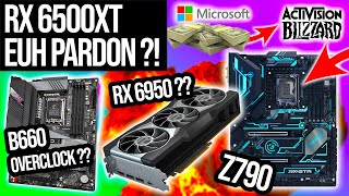 RX 6500 XT  Cest une Blague  Les Founders Nvidia Augmentent   Tech Actu 59 [upl. by Naitsirhk]