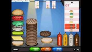 Lets Play Papas Burgeria76Modest stack of burgers [upl. by Htebsle204]