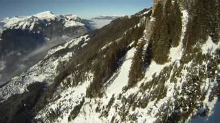 Speedriding in Wengen Switzerland [upl. by Roht]