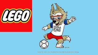 How to Build Lego 2018 Fifa World Cup Mascot Zabivaka [upl. by Eihpos]