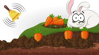 hop little bunnies hop hop hop  nursery ryhmes  song for kids  hola boo [upl. by Kilan455]