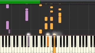 Ben Folds  Landed  Synthesia Piano Tutorial [upl. by Clute879]