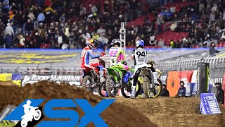 Supercross Round 6 450SX Highlights  Glendale AZ State Farm Stadium  Feb 10 2024 [upl. by Ahsener]