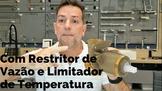 Como Regular a vazão do Misturador Monocomando para Chuveiro Deca e limitar temperatura [upl. by Lister]