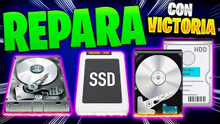 Como REPARAR Disco Duro dañado✅ Externo o Interno  Con Victoria HDD SSD 🚀 NUEVA VERSION 2023 [upl. by Uyekawa305]