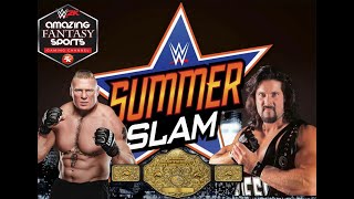 WWE 2K UNIVERSE MODE EP 45 SUMMERSLAM NIGHT 1 [upl. by Crofton914]