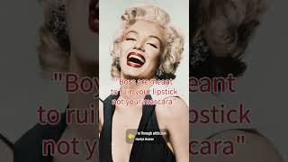 marilynmonroequotes naturalbeauty foreveryoung icon movieicon inspiration [upl. by Laehpar]