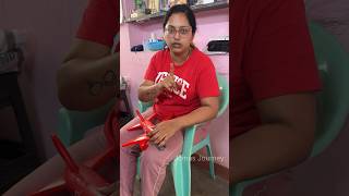 Wheel chair la tha poven pola 🙃  shorts couple couplegoals jomasjourney [upl. by Fabiolas]