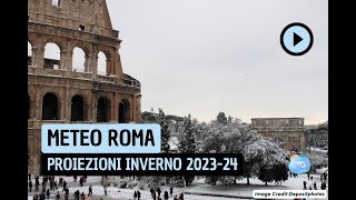 Meteo ROMA che Inverno sarà Le proiezioni di Giuliacci [upl. by Sylvan]