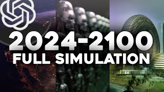 ChatGPT simulated society from 20242100 [upl. by Anuhsal]