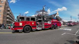 Patchogue Saint Patricks Day Parade 03172024 Patchogue Fire Department Long Island NY Views [upl. by Ydrah74]