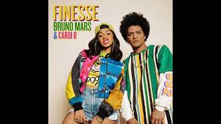 Finesse feat Cardi B Clean Version Audio  Bruno Mars [upl. by Thadeus]