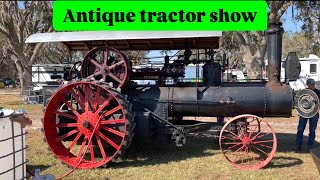 Antique tractor show Lake Park Georgia Antiques Primitive Vintage [upl. by Runkle]