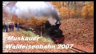 Waldeisenbahn Muskau 2007 mit Eisenbahnfreunde Witten [upl. by Cathlene]