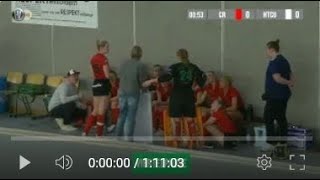 1 Hallenhockey Bundesliga Damen Club Raffelberg vs HTC Uhlenhorst Mülheim 03122023 Highlights [upl. by Llirpa]