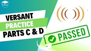 Versant Test around the corner Practice for the Versant test focusing on Parts C and D [upl. by Siari]