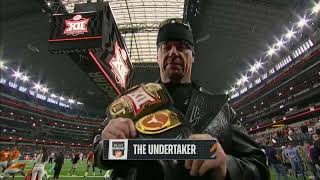 The Undertaker is ready to hand deliver the belt to the Big 12 champion 😮‍💨 [upl. by Akeenat]