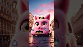 ❤️ Evolution of Cat  Taxi Cat Pink Cute 🥰 cat​ cute​ love​ shorts​ sonic catcute car [upl. by Mahon846]