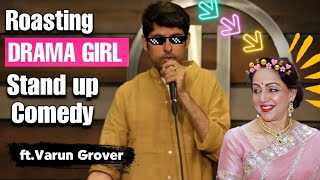 Varun Grover roasting Dream Girl Hema Malini  Stand up comedy  BJP Gov Roast [upl. by Soalokcin17]