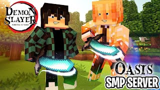 Playing the PUBLIC Demon Slayer SMP Server AFTER the Update OPEN [upl. by Nikolai]