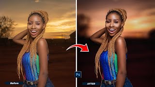 How to Retouch amp Blur Backgrounds in Photoshop in Minutes [upl. by Seftton]