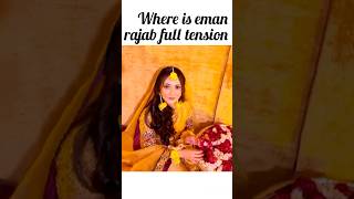 Where is eman rajab full tensionlikesforlike love millionviwes Viral short [upl. by Einafit]