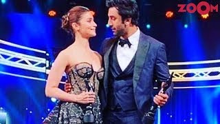 Ranbir Kapoor amp Alia Bhatt win the Best Actor amp Actress at the Filmfare Awards 2019 [upl. by Quintina]