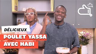 On fait un poulet Yassa dans Ton plat préf avec Habituetoi [upl. by Reisch930]