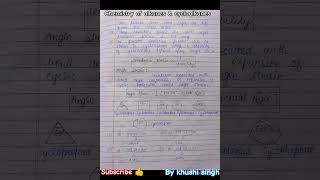 chemistry😍BSc 5th semester 💥 Baeyer strain theory amp Corey house synthesis💥part 4✍️ [upl. by Jose538]