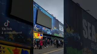 Blackpool Promenade on a Friday Blackpool blackpoolpromenade seaside tourism shorts [upl. by Rosenberg959]