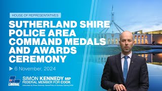 Sutherland Shire Police Area Command Medals and Awards Ceremony [upl. by Aselehc]