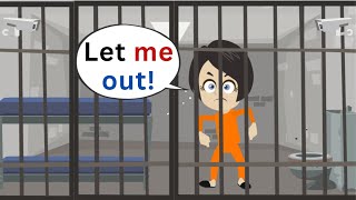 Learn English with Movies  Lisa is in JAIL [upl. by Atinav]