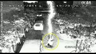 Armed Robber Gets Struck by Lightning Twice Captured on Surveillance Camera [upl. by Flavian]