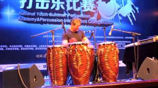 Toning Drum Clinic with Raul Rekow Karl Perazzo Ron Powell Giovanni Hidalgo Across China [upl. by Charlotte]